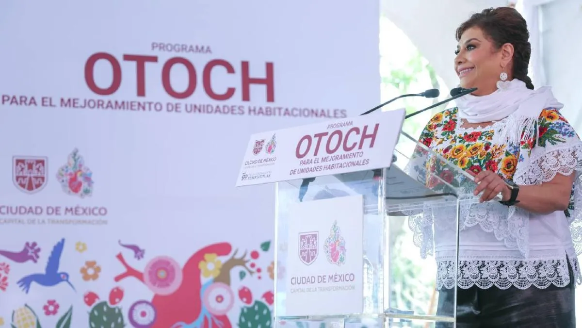 La Jefa de Gobierno Clara Brugada lanzó el Programa Otoch/Gobierno CDMX