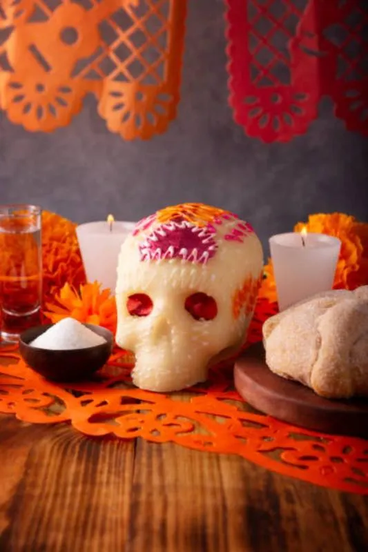La tradición de la ofrenda combina elementos prehispánicos y españoles. / iStock