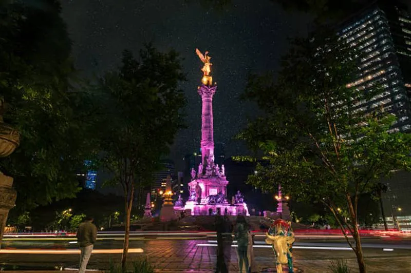 La fiesta de Año Nuevo se realizará a la altura del Ángel de la Independencia. / iStock
