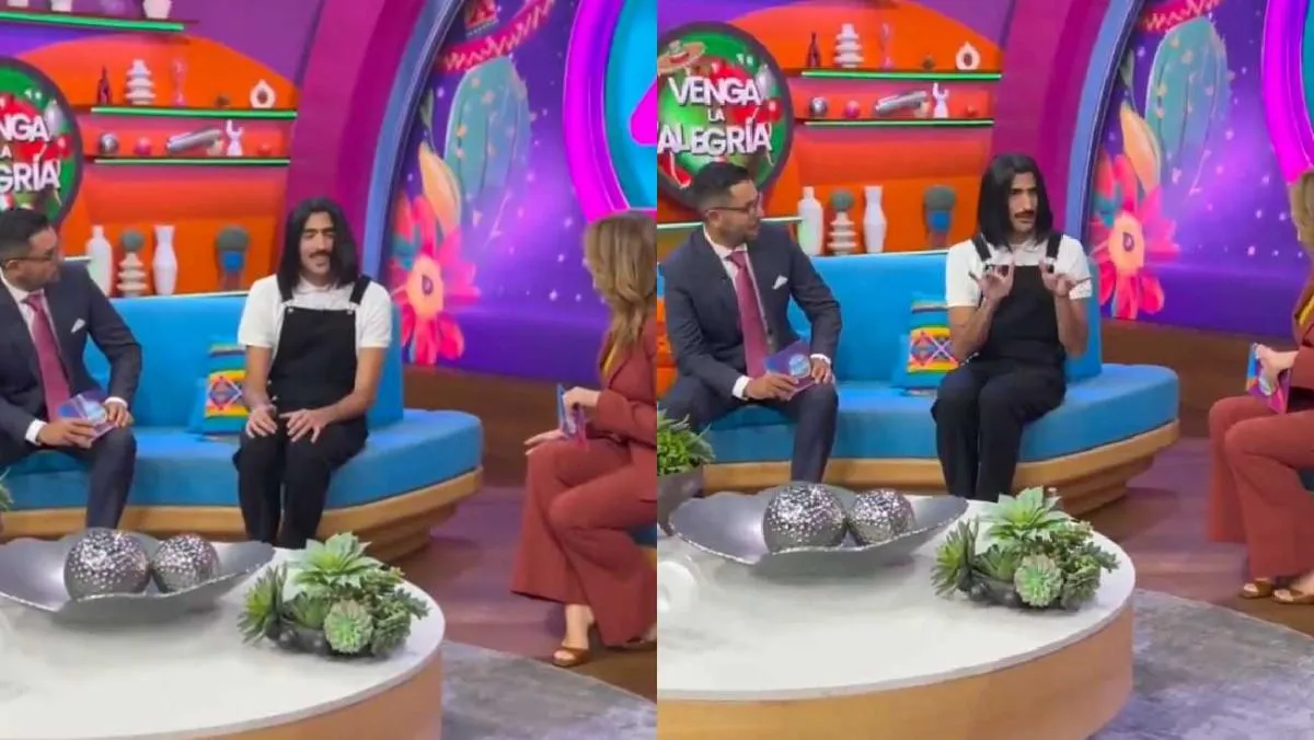 Jezzini dio una muy rara entrevista al programa Venga la Alegría/IG: @zzzzzzzzzzzini