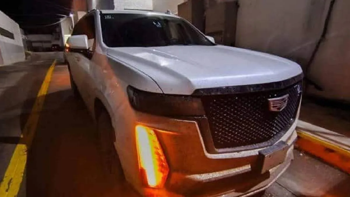 La camioneta robada a Milton fue localizada unas horas después del asalto/X