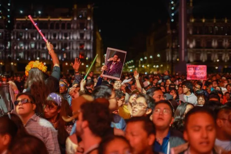 El público sigue fiel al Divo de Juárez, a nueve años de su muerte/Gobierno CDMX