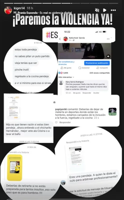 Así compartió Katia Itzel los mensajes que recibe