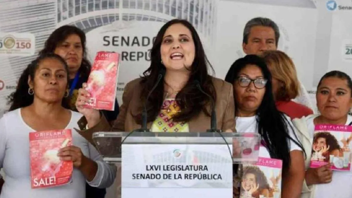 La senadora Cynthia López está promoviendo esta reforma que beneficia al comercio informal/X