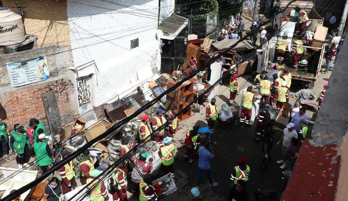 Las intensas lluvias dejaron afectaciones, principalmente en Magdalena Contreras/Gobierno CDMX