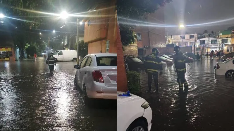 El agua llegó hasta 300 viviendas que se vieron afectadas/X