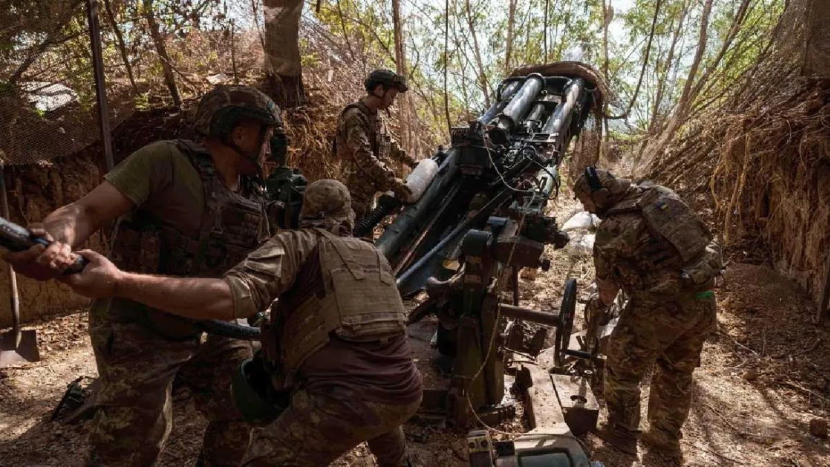 Ucrania sigue en plena guerra contra Rusia/AP