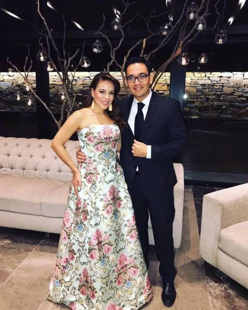 Débora Estrella y José Luis García fueron esposos hace tiempo/X