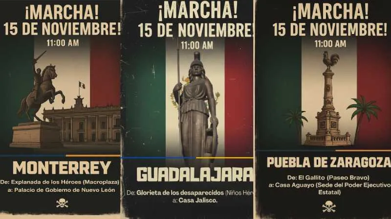 La marcha no sólo será en CDMX, también en diferentes estado del país/X