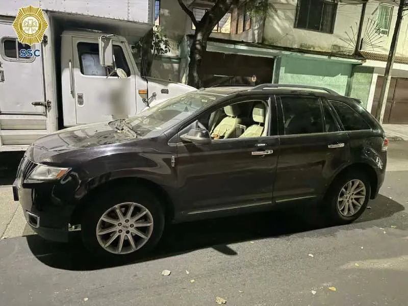 Esta fue la camioneta en la que subieron a la fuerza a los mariachis/SSC