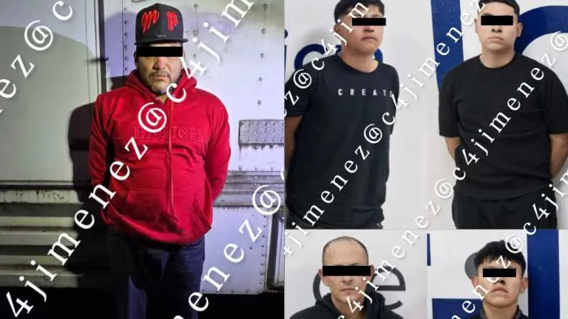 Fueron cinco las personas detenidas, incluidos dos menores de edad/C4