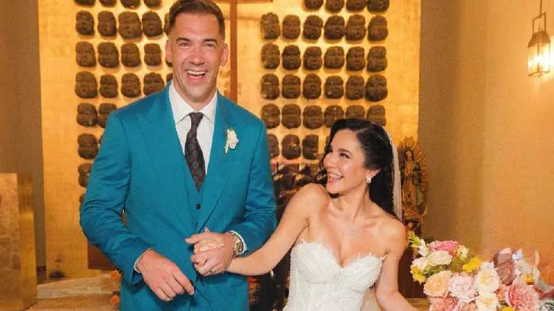 La pareja se casó a inicios de este año en Oaxaca/IG: @marthahigareda