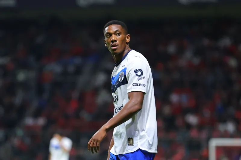 Anthony Martial en un partido de Rayados | IMAGO7