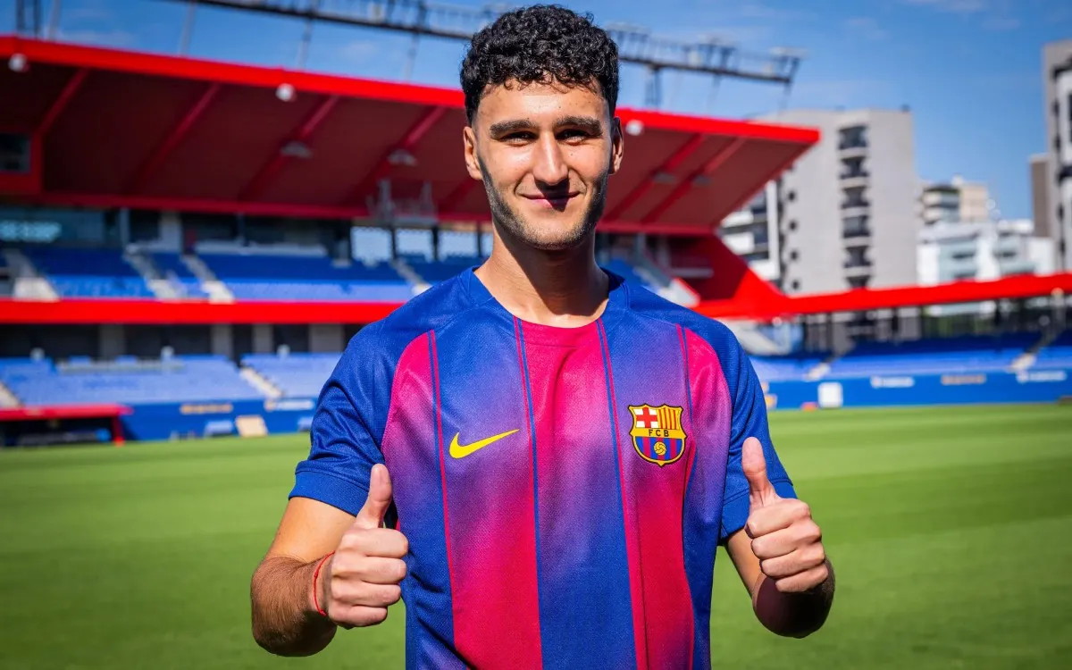 Roger Martínez es el nuevo jugador de Barça Atletic