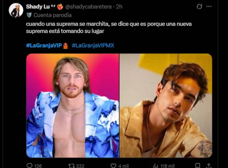 Sergio Mayer Mori conquistó las redes desde la primera noche/X