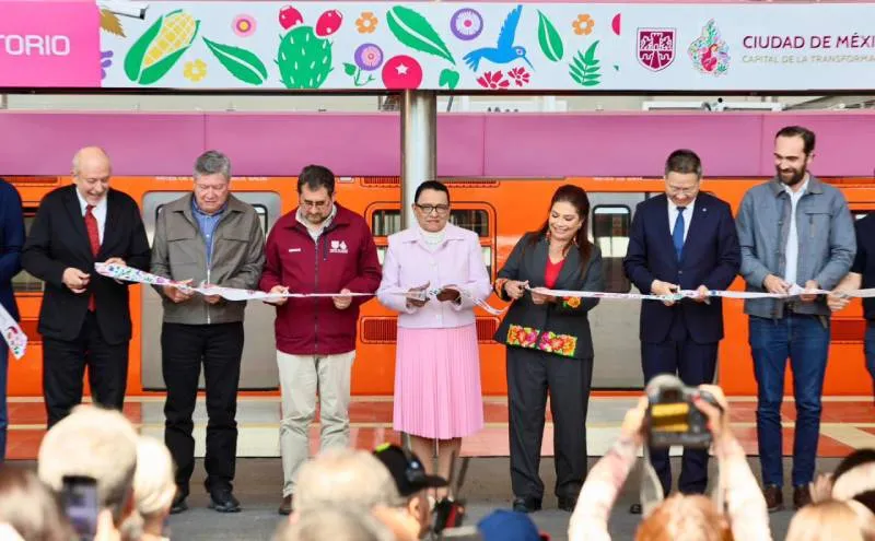 Hoy domingo se reinauguraron las estaciones Observatorio, Tacubaya y Juanacatlán/Gobierno CDMX
