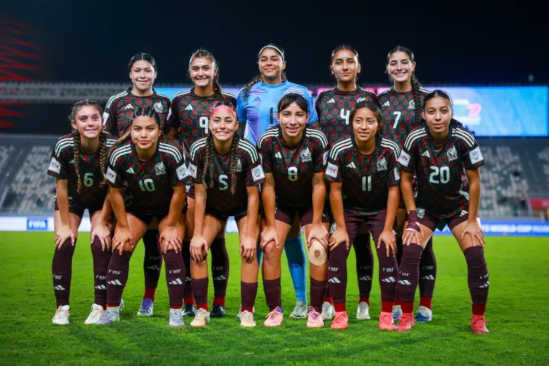 Jugadoras de México Sub 17 | X: @Miseleccionfem