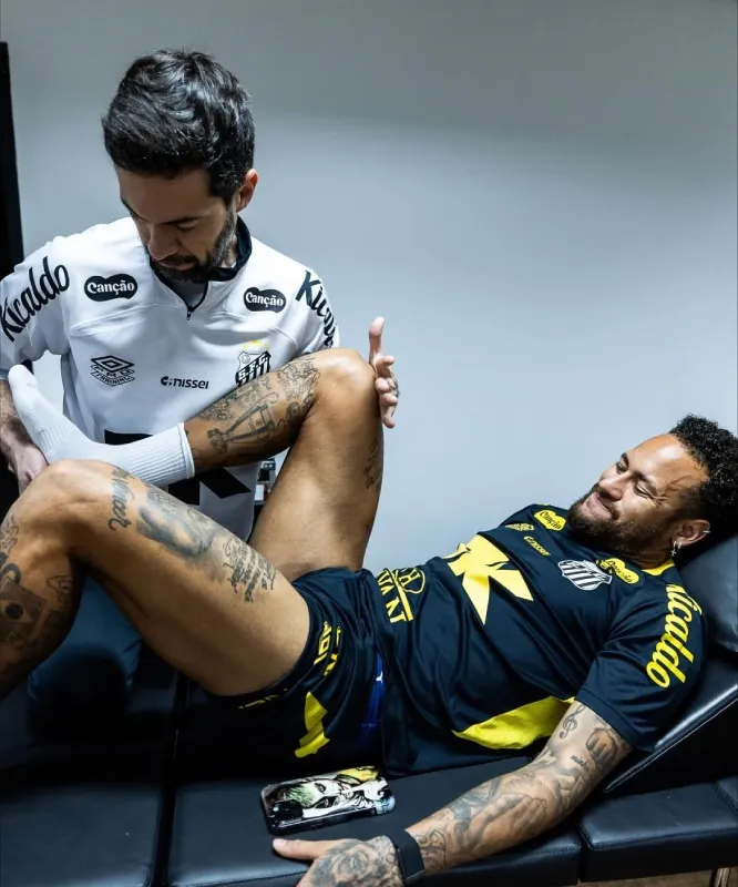 Neymar nuevamente está lesionado