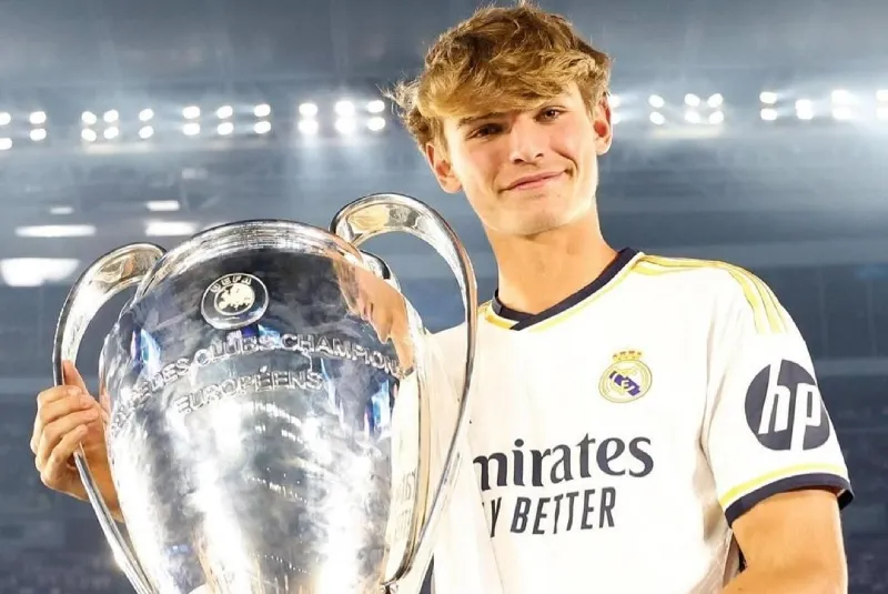 Paz fue campeón de Champions League en 2024