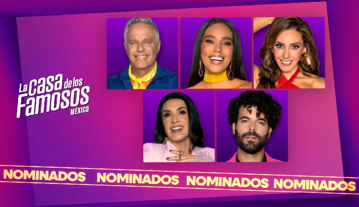 Ellos son los cinco habitantes nominados de la semana/X: @LaCasaFamososMx