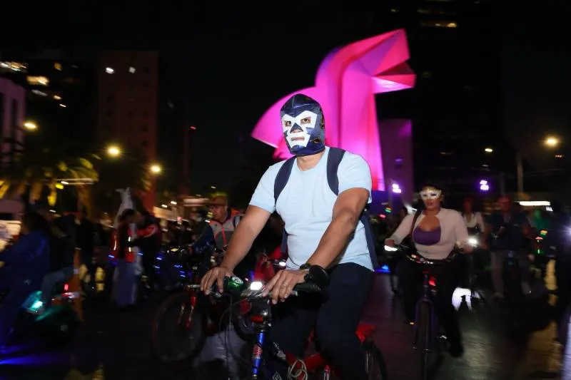 Como cada año, se realizó una nueva edición del Paseo Nocturno de Día de Muertos/Gobierno CDMX