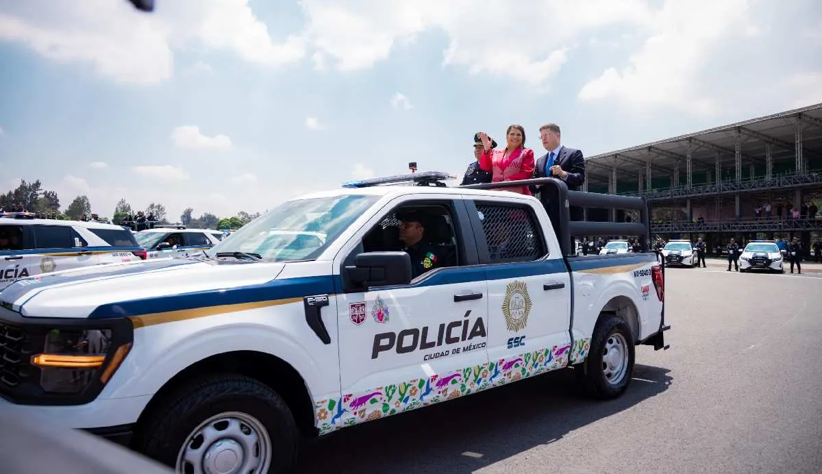 Esas nuevas patrullas se entregaron el pasado mes de julio por la jefa de gobierno, Clara Brugada/SSC