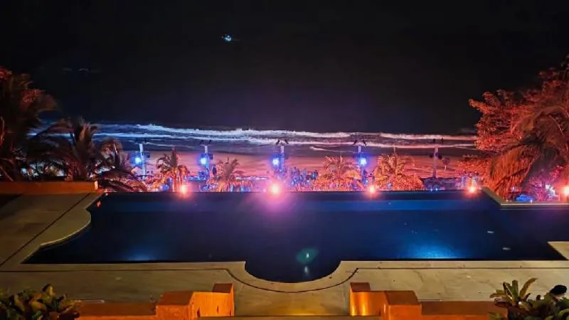 La boda tuvo lugar en una playa de la Riviera Nayarit/IG: @polancodalilah