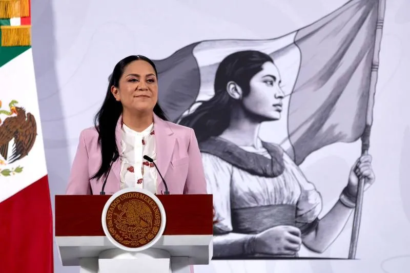 La secretaria del Bienestar, Ariadna Montiel informó sobre el nuevo proceso de inscripción/Secretaría del Bienestar