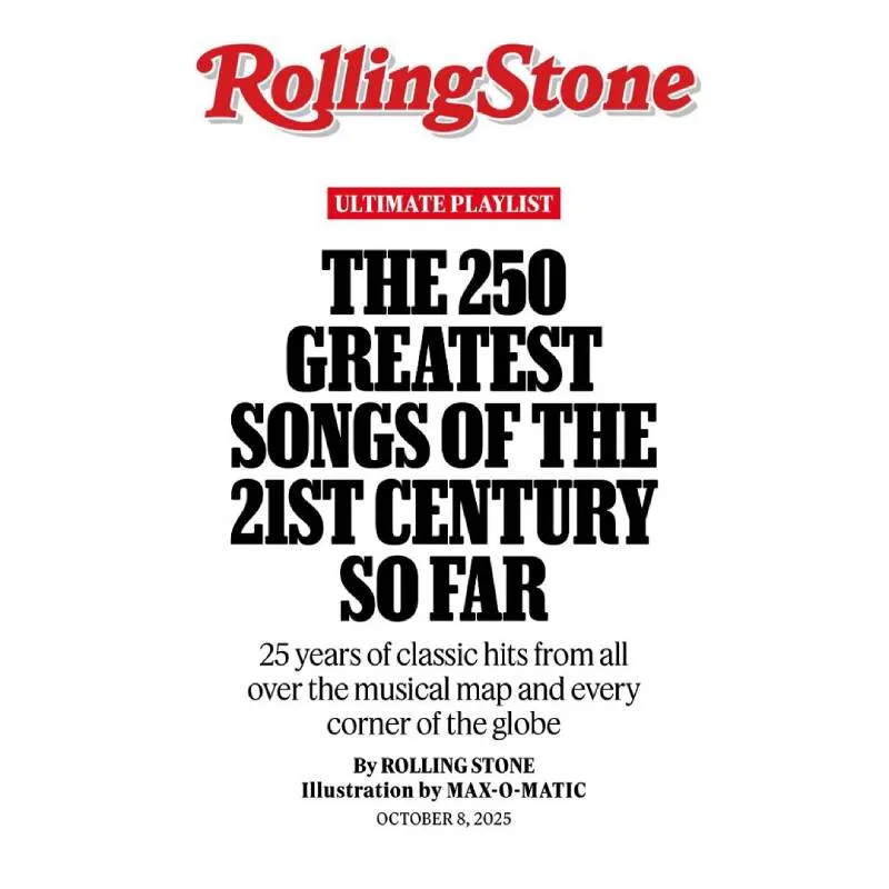 Rolling Stone hizo un conteo de las canciones más exitosas en lo que va del siglo/Rolling Stone