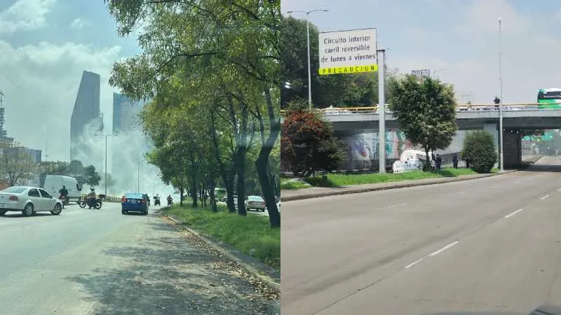 La emergencia fue en Circuito Interior con dirección a La Raza/X