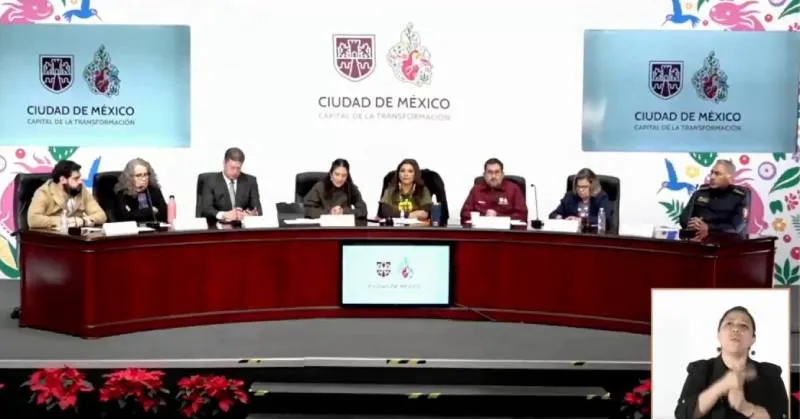 Autoridades capitalinas informaron sobre los peritajes del caso/Gobierno CDMX
