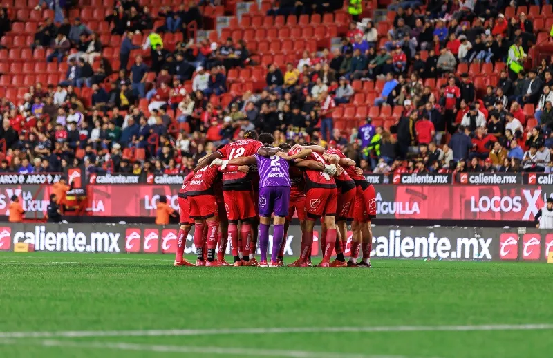 Jugadores titulares de Xolos para la ida de los Cuartos de Final vs Tigres