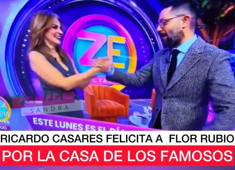 Ricardo dijo 'La Casa de los Famosos' en lugar de 'La Granja VIP'/TV Azteca