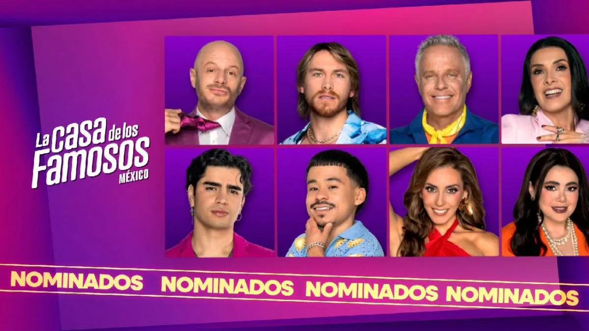 Nuevamente la placa de nominados está conformada por ocho habitantes/X: @LaCasaFamososMx