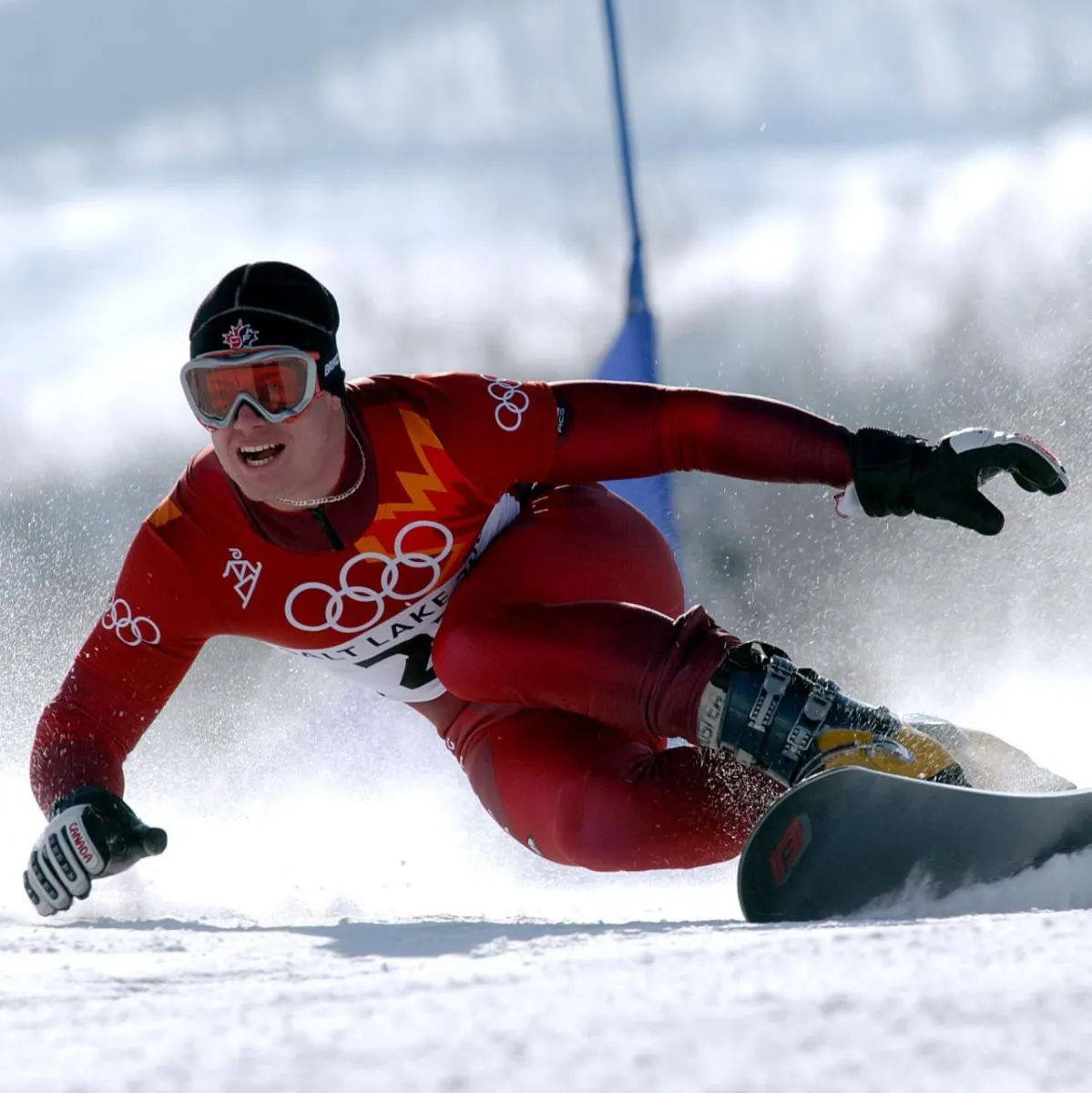 Wedding participó en los Juegos Olímpicos de Invierno de 2002