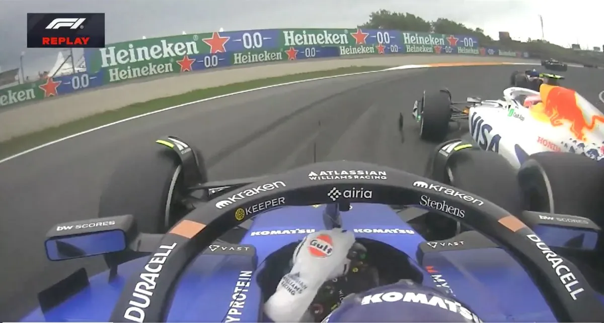 Los comisarios consideraron que el contacto fue culpa del español