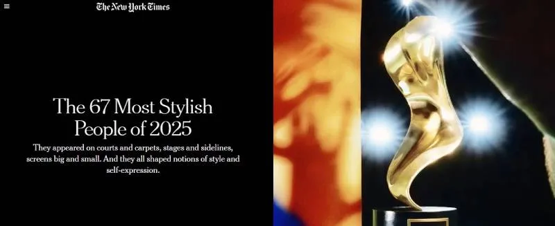 New York Times dio a conocer su listado de los personajes más elegantes del año/NYT