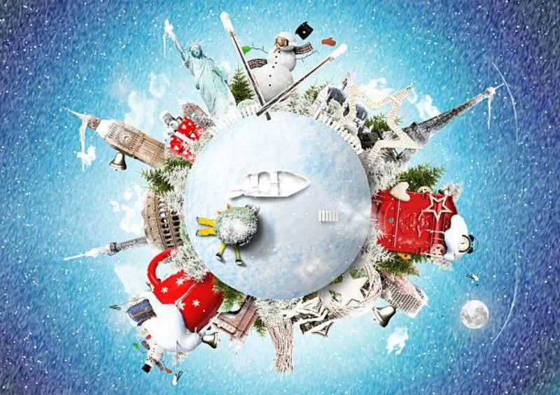 El invierno llega al hemisferio norte con frío y heladas/Pixabay