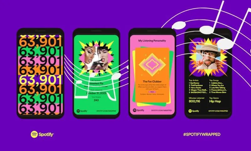 Entrando a la app te saldrá en automático tu Spotify Wrapped 2025/X