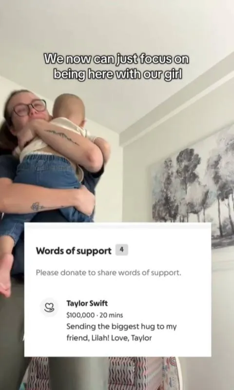 La historia de Lilah emergió en redes sociales, donde su madre compartió vídeos que mostraban la afinidad de la niña con la música de Swift. / TikTok: @Standwithlilah