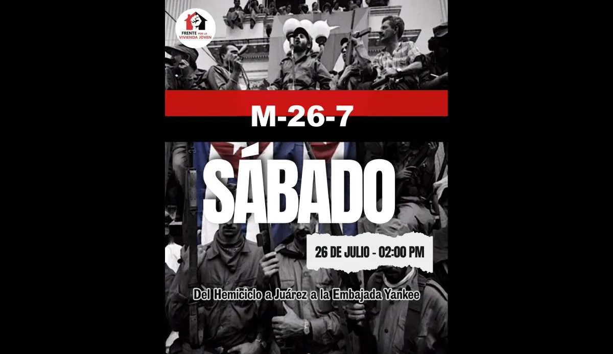 La cita para la tercera marcha contra la gentrificación es este sábado 26 de julio a las 14:00 horas/X