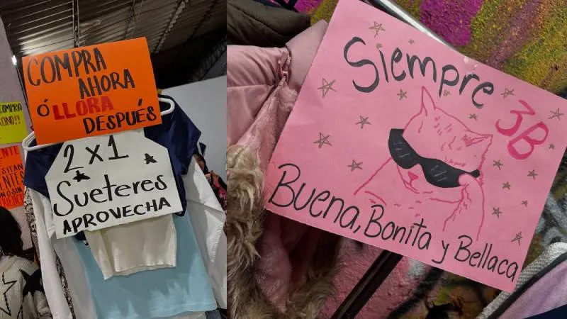 Habrá ropa de marca a muy bajo costo/IG: @tiangucci_cdmx