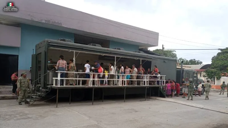 El Gobierno ya ofrece ayuda a todos los damnificados/Gobierno de México