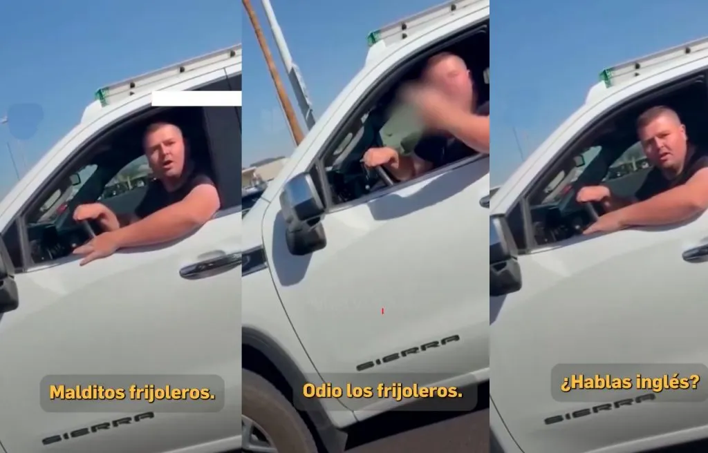 Hombre agrede a mexicanos en Arizona / Redes Sociales