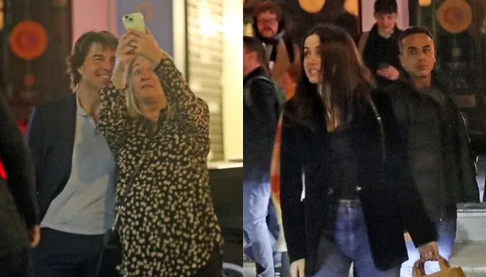 La pareja se encontró fanáticos que atendieron con fotos y una pequeña plática / Daily Mail