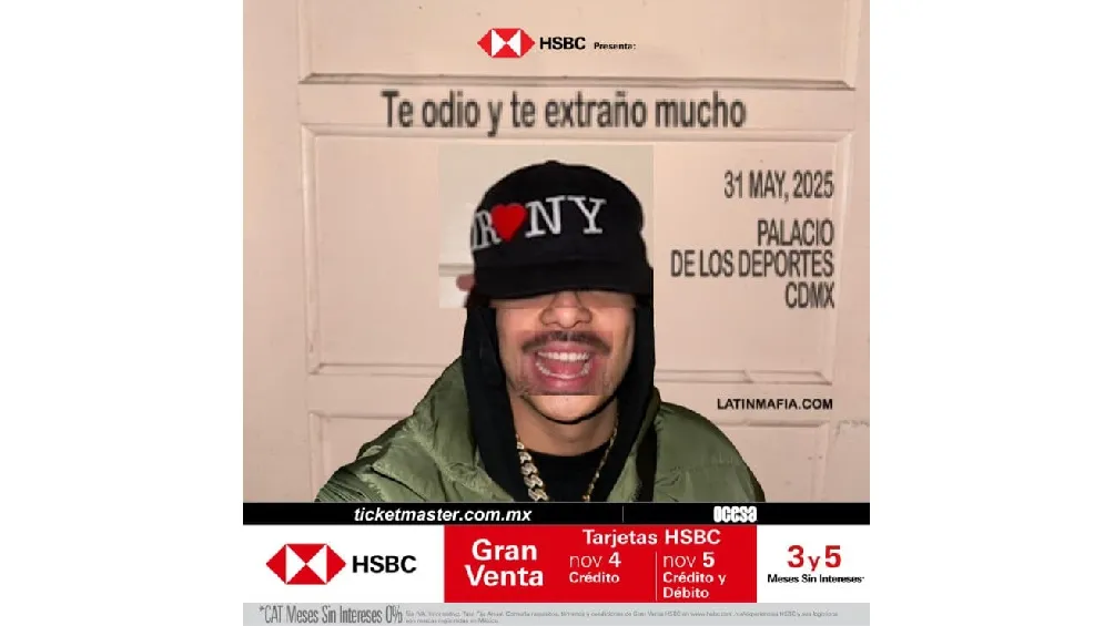 Latín Mafia se presentará en el Palacio de los Deportes el 31 de mayo/Redes Sociales