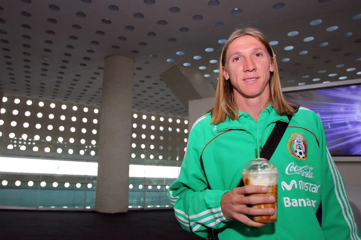 Leandro Augusto con la indumentaria de la Selección Mexicana