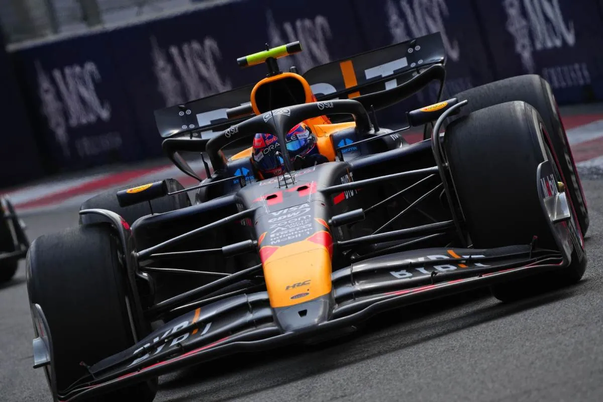 Checo Pérez en el Gran Premio de México