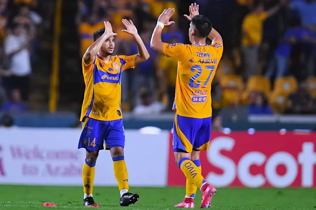 Tigres celebra la victoria | MEXSPORT
