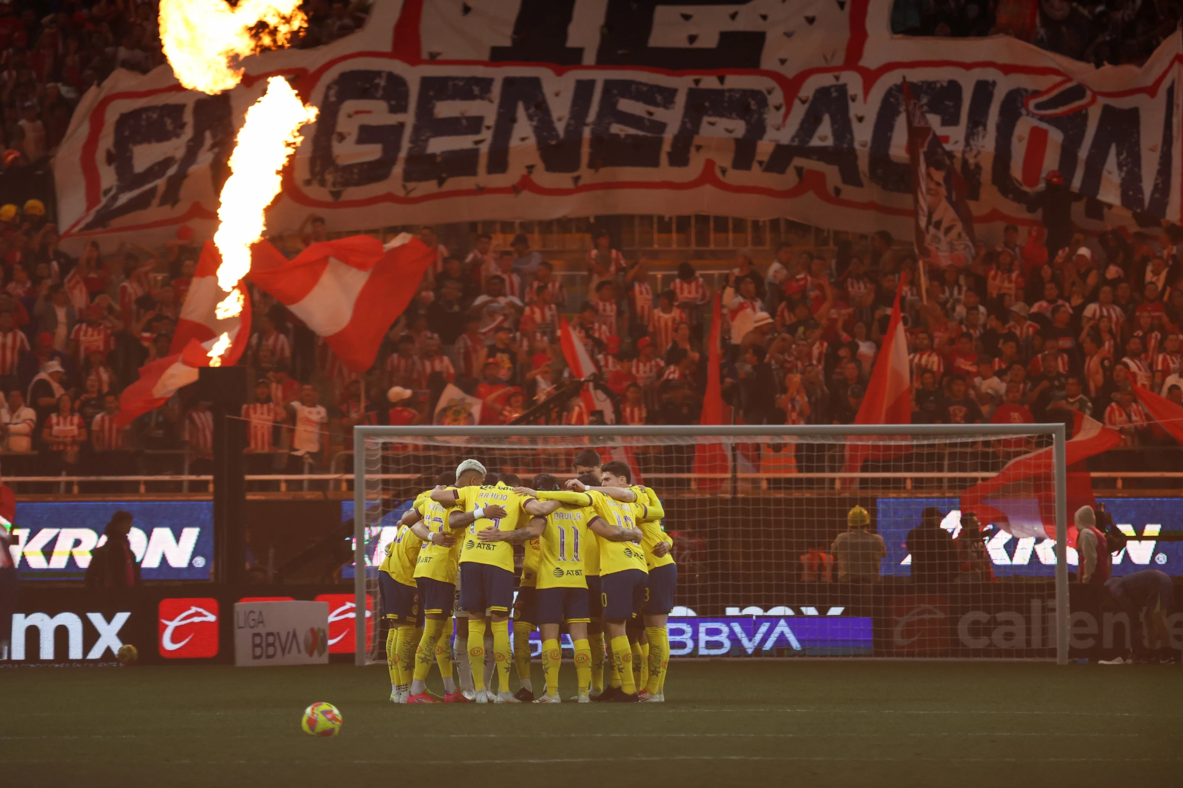 Fue en el Clásico Nacional que se dieron los incidentes de la afición